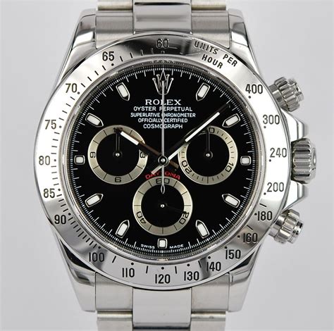 rolex daytona 116520 cosmograph black dial